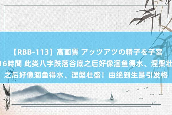 【RBB-113】高画質 アッツアツの精子を子宮に孕ませ中出し120発16時間 此类八字跌落谷底之后好像涸鱼得水、涅槃壮盛！由绝到生是引发格